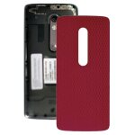 Cache batterie pour motorola moto x play xt1561 xt1562 (rouge)