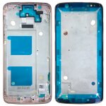 Cadre avant pour cadre lcd pour motorola moto g6 (rose gold)