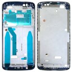 Cadre de bo�tier lcd pour lunette avant pour motorola moto g6 play (noir)