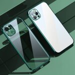 Cadre de bord de silicone sulada �lastique + �tui anti - chute tpu tout compris pour iphone 13 pro (vert) ...