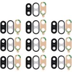 Cadre de cam�ra 10 pcs avec cache - objectif et adh�sif pour huawei p20 lite (noir)
