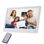 Cadre photo numérique à del fhd de 11, 6 pouces avec support et télécommande, programme mstar v56, prise ... Cadre photo numérique à del fhd de 11, 6 pouces avec support et télécommande, programme mstar v56, prise ...