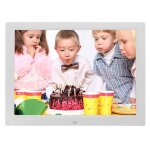 Cadre photo numérique multimédia à affichage led de 14 pouces avec support et lecteur de musique et vidéo, ... Cadre photo numérique multimédia à affichage led de 14 pouces avec support et lecteur de musique et vidéo, ...