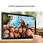 Cadre photo numrique avec support 15, 6 pouces full hd 1080p cran tactile android 6 , quad core cortex ...