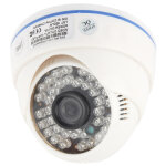 Camra infrarouge matrielle de couleur d abs de lentille de cmos 420tvl 3, 6mm avec 36 led, distance ...