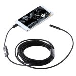Camra d inspection  tube de serpent endoscope micro usb tanche avec 6 led pour tlphone android otg, ...
