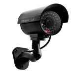 Caméra cctv factice étanche avec led clignotante pour une recherche réaliste d'alarme de sécurité (noir) ... Caméra cctv factice étanche avec led clignotante pour une recherche réaliste d'alarme de sécurité (noir) ...