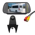 Cam�ra de recul �tanche pour voiture pz506 + moniteur de recul de 7 pouces pour mercedes benz