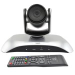 Cam�ra de vid�oconf�rence grand angle yans ys - h10uh usb hd 1080p avec t�l�commande (argent)