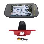 Camra de vue de feu de freinage tanche de voiture pz465 + moniteur de vue arrire 7 pouces pour citron ...