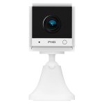 Camsoy s20 1080p wifi camra d'action rseau sans fil enregistreur grand angle avec support (blanc)