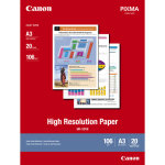 Canon hr 101 n a 3, 20 feuilles papier photo 106 g
