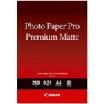 Canon pm - 101 pro premium mate a 3, 20 feuilles, 210 g Canon pm - 101 pro premium mate a 3, 20 feuilles, 210 g