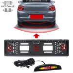Capteurs de stationnement de cadre de plaque d'immatriculation de voiture pz300l europe radar de recul ... Capteurs de stationnement de cadre de plaque d'immatriculation de voiture pz300l europe radar de recul ...