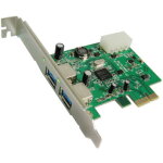 Carte adaptateur pci express vers 2 ports usb 3. 0 pci
