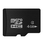 Carte mémoire micro sd (tf) haute vitesse de 4 go classe 10 de taiwan, écriture: 8mb / s, lecture: 12mb ... Carte mémoire micro sd (tf) haute vitesse de 4 go classe 10 de taiwan, écriture: 8mb / s, lecture: 12mb ...