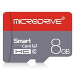 Carte mmoire micro sd (tf) microdrive 8 go grande vitesse, classe 10