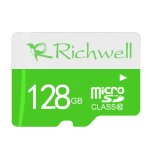 Carte m�moire micro sd (tf) richwell 128 go grande vitesse, classe 10