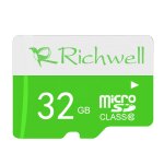 Carte mmoire micro sd (tf) richwell 32 go haute vitesse, classe 10