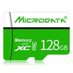 Carte mémoire microdata 128 go u3 verte et blanche tf (micro sd) Carte mémoire microdata 128 go u3 verte et blanche tf (micro sd)