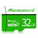 Carte mémoire microdata 32gb u1 verte et blanche tf (micro sd) Carte mémoire microdata 32gb u1 verte et blanche tf (micro sd)