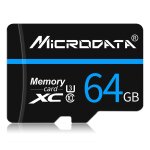 Carte mémoire microdata 64 go u3 blue line et black tf (micro sd) Carte mémoire microdata 64 go u3 blue line et black tf (micro sd)