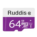 Carte mémoire ruddis 64 go haute vitesse classe 10 tf / micro sdxc uhs - 1 (u1) Carte mémoire ruddis 64 go haute vitesse classe 10 tf / micro sdxc uhs - 1 (u1)