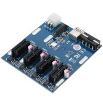 Carte pci - e vers pci - e 1  4 1 carte express x avec 4 ports pci - e