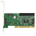 Carte pci sata vers ide serial ata / contr�leur (vert)