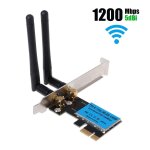 Carte rseau sans fil  double bande de 1200 mbps 5g / 2. 4g