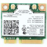 Carte wifi double bande sans fil pour carte intel wi - fi bluetooth 4. 0 mini pci - e 2. 4g / 5ghz intel ...