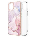 Cas d'antichoppes dual - c�t� dual - c�t� imd pour iphone 13 pro max (rose gold 005)