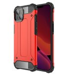 Cas de combinaison magic armor tpu + pc pour iphone 13 (rouge)