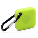 Cas de silicone smart tracker bluetooth pour la tuile mate pro (vert)