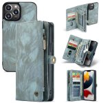 Caseme - 008 �tui en cuir horizontal multifonctionnel multifonctionnel d�tachable avec fente et portefeuille ...