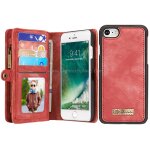 Caseme pour iphone 8 et 7 porte - documents en cuir multifonctions avec �tui de protection magn�tique ...