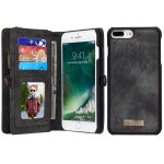 Caseme pour iphone 8 plus & 7 plus portefeuille en cuir multifonctionnel avec �tui de protection avec ...