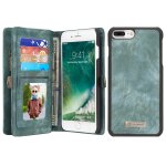 Caseme pour iphone 8 plus & 7 plus portefeuille en cuir multifonctionnel avec �tui de protection avec ...