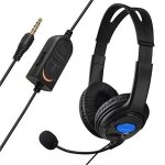 Casque de chat vocal sur internet pour hte bilatral de grands couteurs pour ps4
