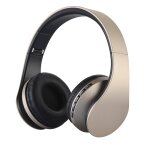 Casque d'coute bluetooth sans fil stro pliant bth - 811 avec lecteur mp3 radio fm, pour xiaomi, iphone, ...
