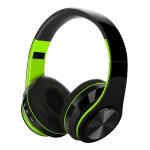 Casque sans fil bluetooth fg - 69 caisson de basses pour ordinateur portable (vert) Casque sans fil bluetooth fg - 69 caisson de basses pour ordinateur portable (vert)