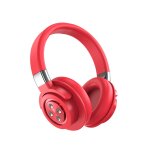 Casque st�r�o hifi bluetooth sans fil a51 usb avec micro (rouge)
