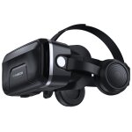 Casque version 3d lunettes de r�alit� virtuelle vr (noir)