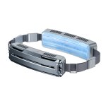 Ceinture de glace, ventilateur de refroidissement pour sports de plein air, mini ventilateur de taille ...