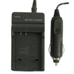 Chargeur de batterie appareil photo numrique pour olympus li50b (noir)