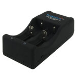 Chargeur de batterie multifonction tr - 006 pour 16340 / 18650 / 25500 / 26650 / 26700 (noir)