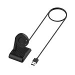 Pour chargeur magntique vertical usb pour montre intelligente ticwatch pro 5, longueur: 1 m (noir)