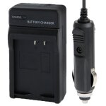 Chargeur de voiture pour appareil photo num�rique pour canon lp - e10 (noir)