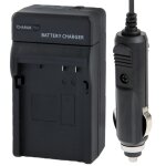 Chargeur de voiture pour appareil photo num�rique pour canon lp - e8 (noir)