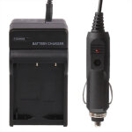 Chargeur de voiture batterie appareil photo numérique pour fuji fnp - w126 (noir) Chargeur de voiture batterie appareil photo numérique pour fuji fnp - w126 (noir)